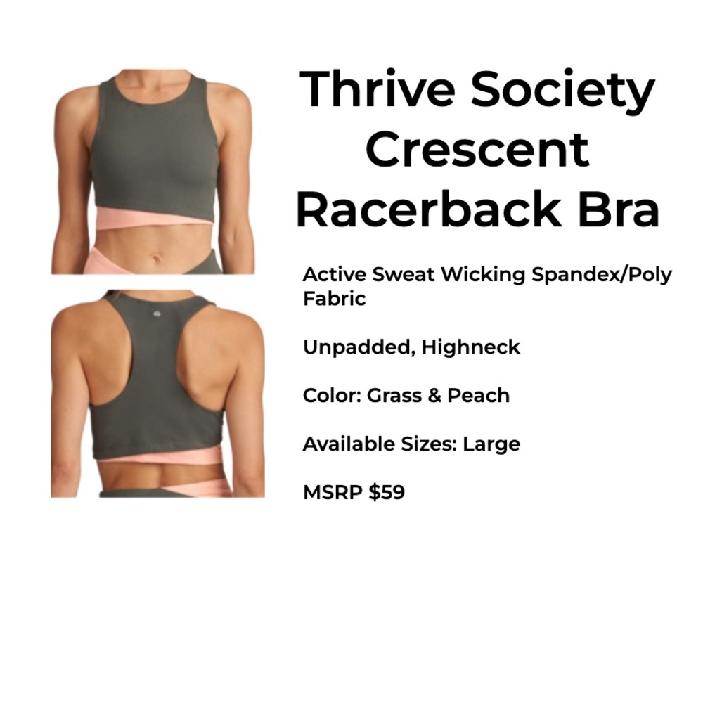 Thrive Society High Neck Tank. NWT. Large.